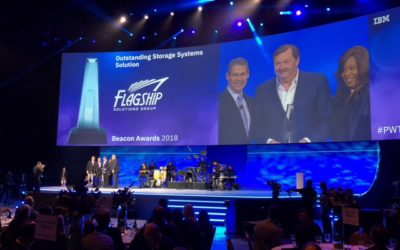 Flagship Solutions Group Wins 2018 IBM Beacon Award for Outstanding Storage Systems Solution